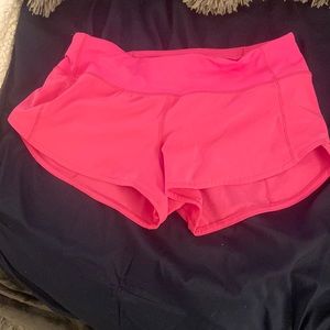 lulu lemon speed up shorts